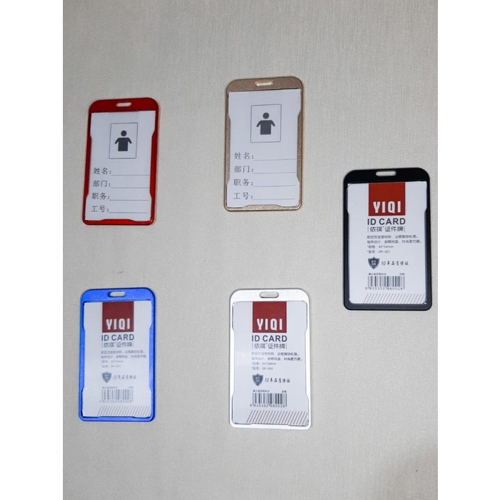 

Mantap Aluminium Id Card Holder Premium / Tempat Kartu Aluminium Diskon