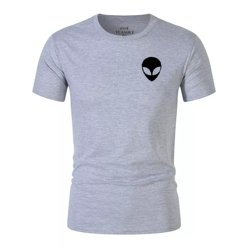 Kaos Pria Alien Baju Oblong Lengan Pendek Tshirt Atasan Lelaki Dewasa Cod