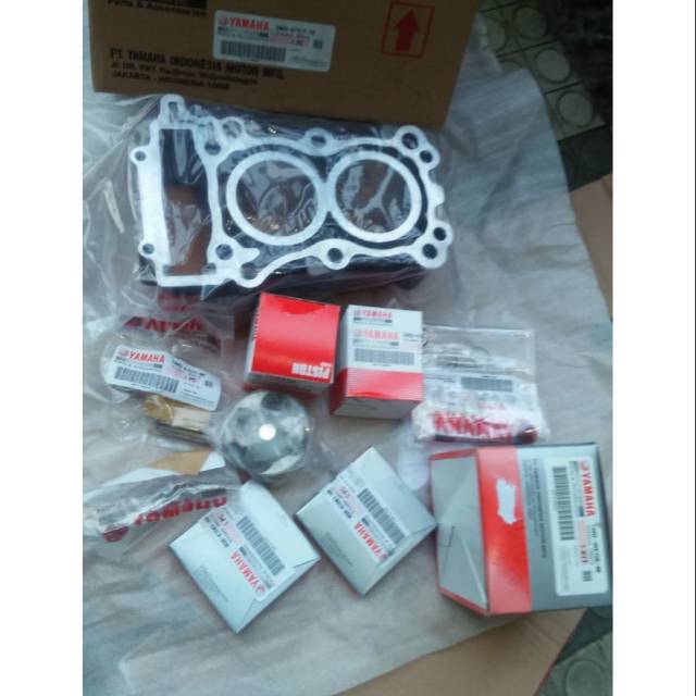 blok seher paket sama seher kit yamaha r25 aslii