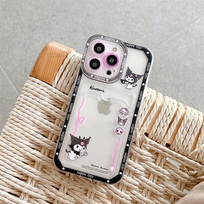 Soft Case TPU Motif Kartun Melody Koloomi Untuk IPhone 14 13 11 Pro Max 8 7 Plus X XS XR