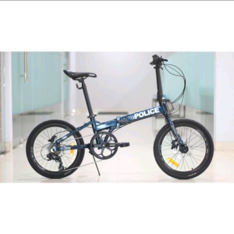 sepeda lipat elemen police texas new L hidraulik 8 speed uk 20 inch