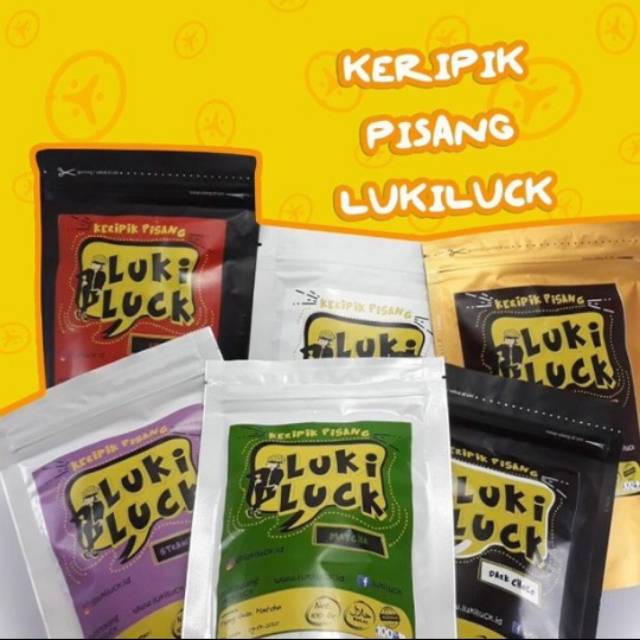 

Keripik pisang Lukiluck (DIJAMIN ASLI)