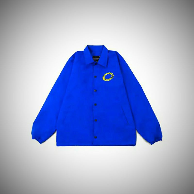 SHINING BRIGHT Jun Coach Jacket blue