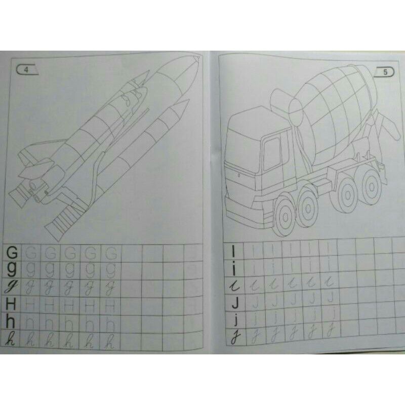 

BUKU MEWARNAI ANAK TK KENDARAAN