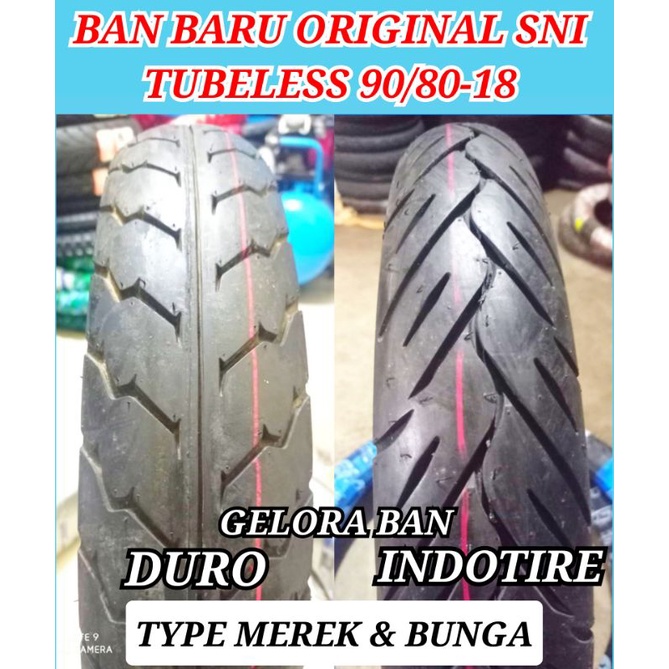 ban montor tubeless 90/80-18 ban honda tiger megapro scorpio rxking thundher ninja ban ring 18 ban l