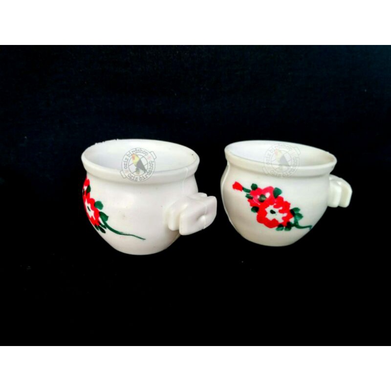 cepuk fiber motif bunga