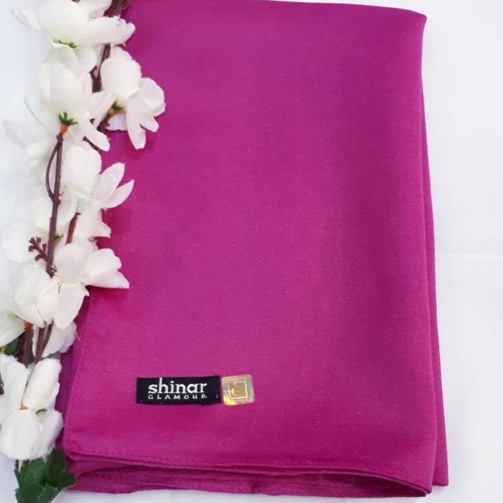 ♣ kerudung hijab / jilbab segi empat SHINAR GLAMOUR glitter glowing ansania dan azara original bahan