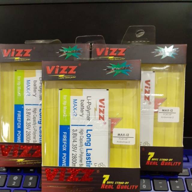 Vizz Baterai Original Vizz Andromax Max I2 Double Power Vizz