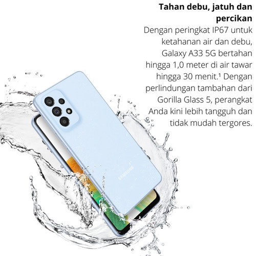 Handphone Samsung A33 5G NFC exynos Ram 8/256GB--8/128GB -6/128GB Garansi Resmi-3
