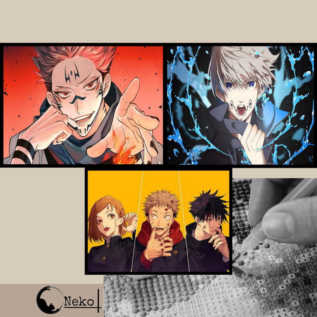 

⭐Oneko⭐ Diamond 3D 5D Painting {30x40cm} Anime Demon Slayer / Kimetsu No Yaiba