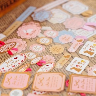 

sticker tema ucapan quality import dengan berbagai motif,jual perpack isi 1lembar
