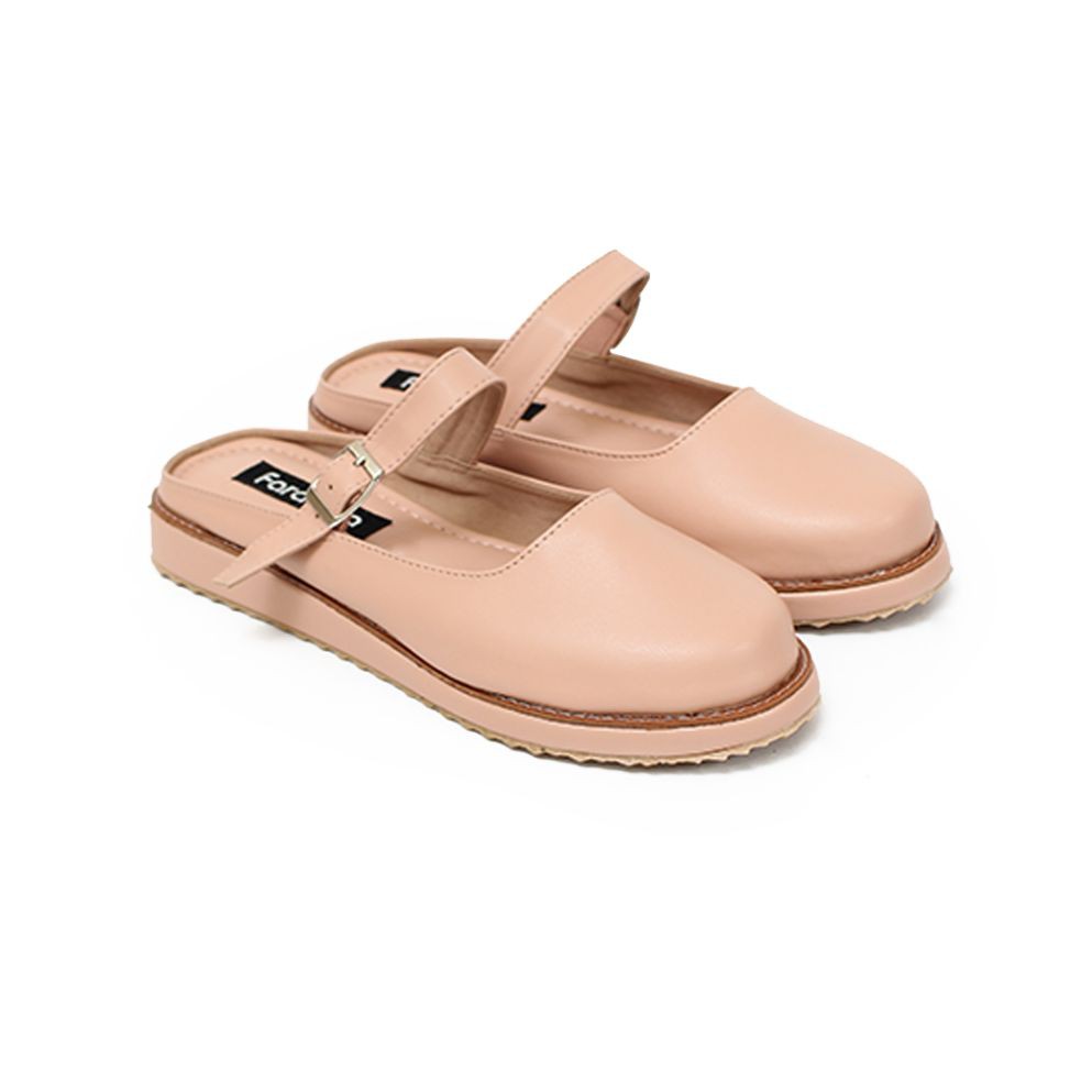 FARADELA Sandal Mules Mary Jane Wanita F01-03.2