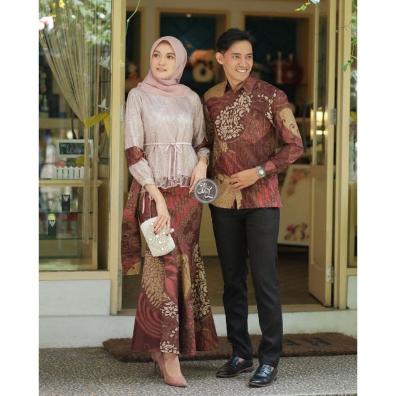 COUPLE KEBAYA TUNANGAN COUPLE BROKAT KONDANGAN COUPLE LAMARAN KEBAYA WISUDA MODERN COUPLE PESTA COUP