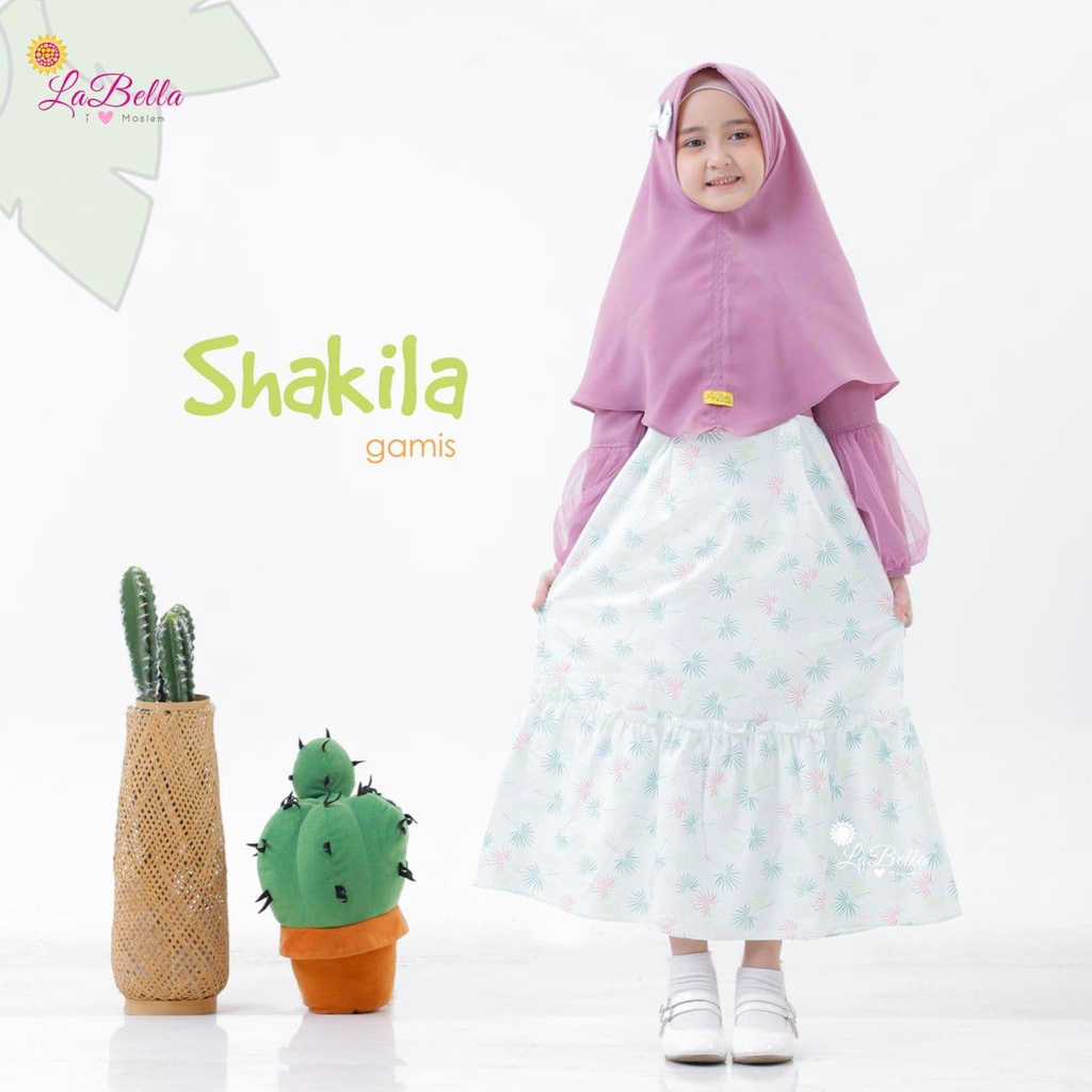 SET GAMIS ANAK SHAKILA BY LABELLA