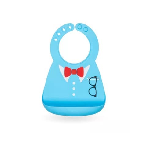 NUBY Silicone Bib Suit Celemek Bayi