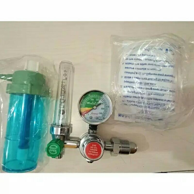Regulator oksigen / regulator O2 / regulator tabung oksigen / regulator / oksigen