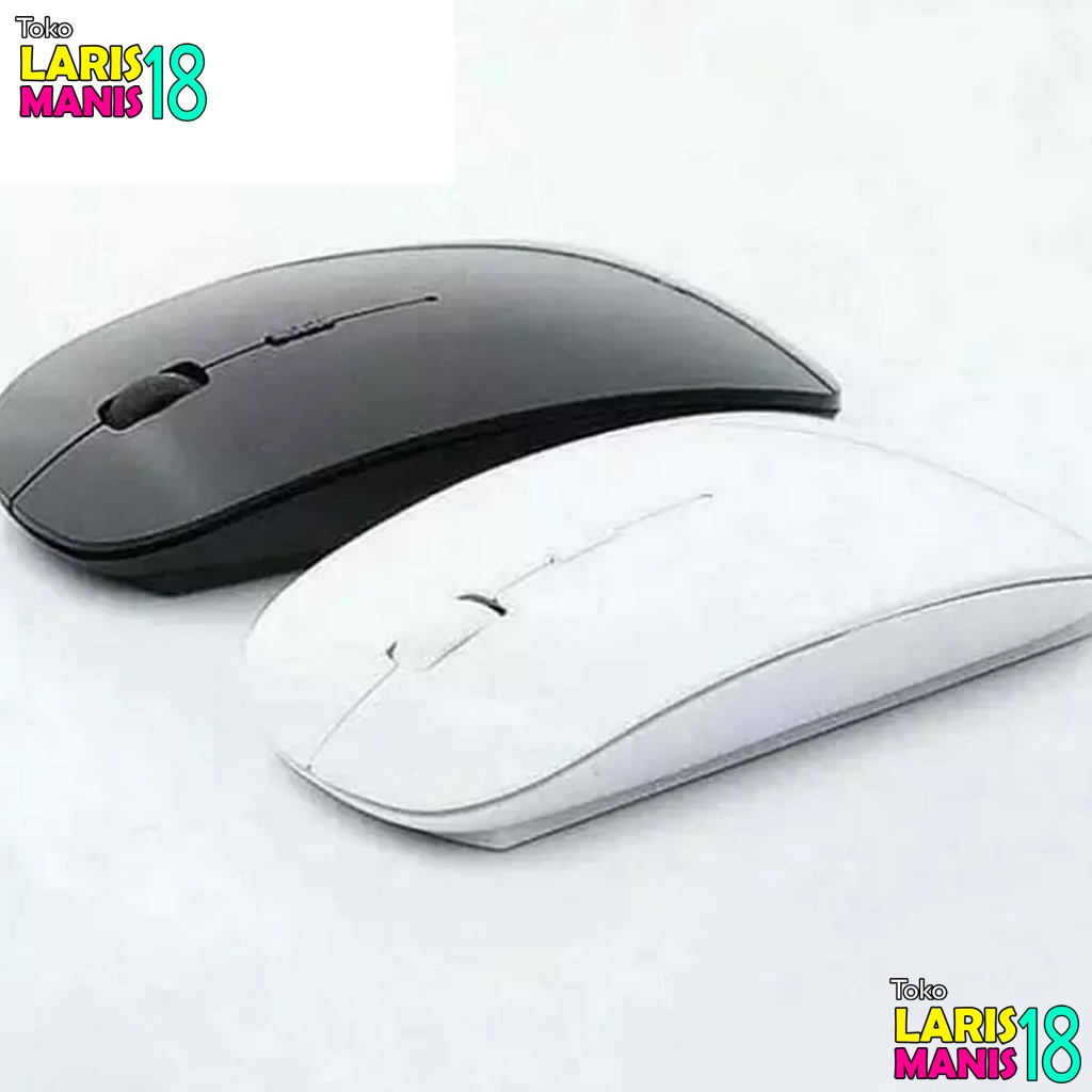 MOUSE WIRELESS 2.4 Ghz SLIM & COMFORTABLE/MOUSE TANPA KABEL PC