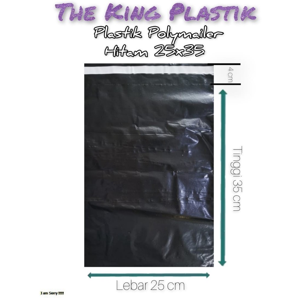 Uk 25x35 Hitam  Lem perekat harga 1 kg Plastik  packing 