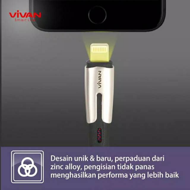 Vivan BTK-L Kabel Data Lightning 100cm