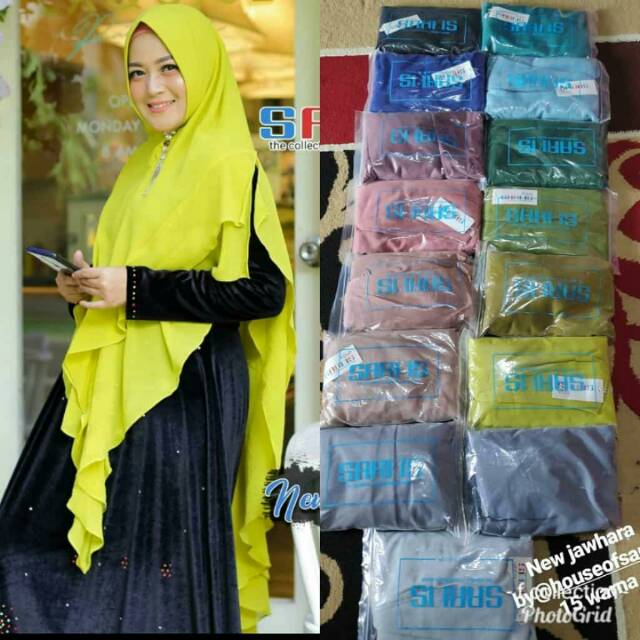 Preloved Khimar New Jawhara by Sarkis