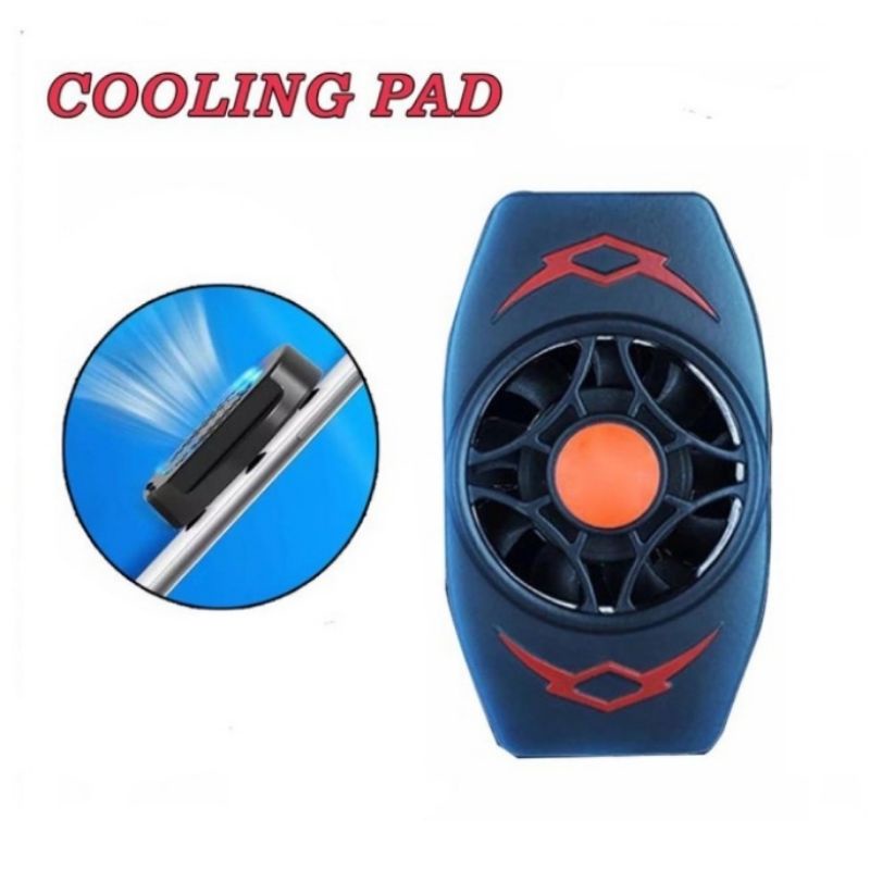 Kipas Pendingin HP Cooling Pad Handphone Fan X13 USB Mobile Radiator