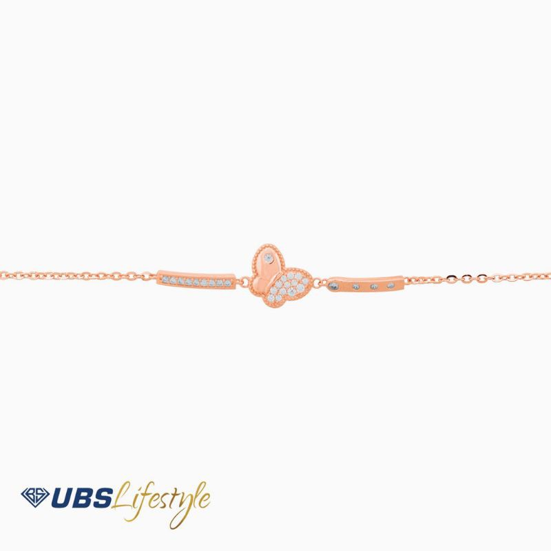 GELANG EMAS UBS MILLIE MOLLEY - 750 ROSE GOLD - KGV6248