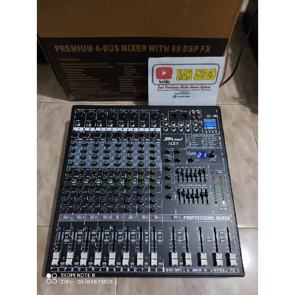 Promo Mixer SPL Audio MX-8 Original