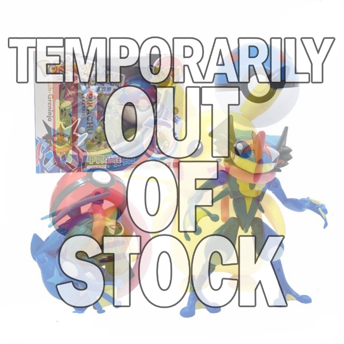 Mainan Pokemon Greninja Lucario Psyduck Eevee Solgaleo Lunala