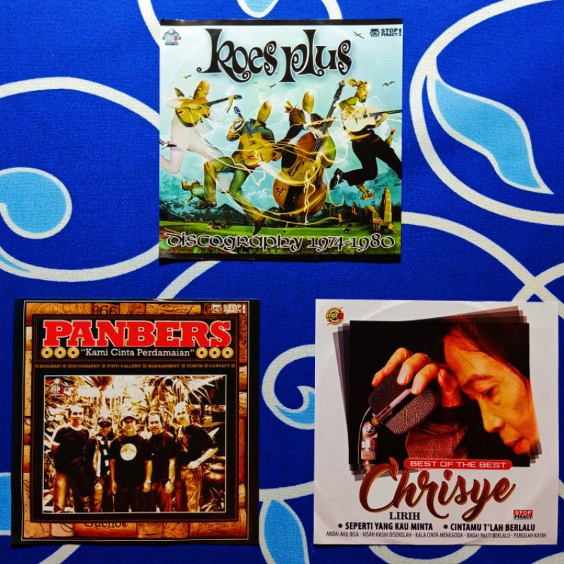 Kaset Musik Audio MP3 Lagu Pop Nostalgia KOES PLUS - PANBERS - CHRISYE Album Terbaik.
