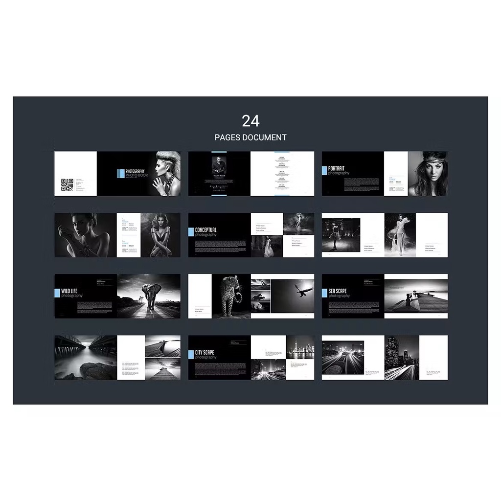 Psd Photo Album Template