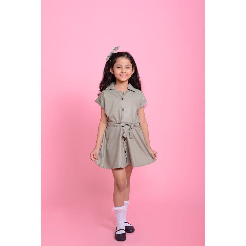 TokoMilkan Pakaian Anak Perempuan Alona | Dress Baju Anak Umur 2 -7 Tahun