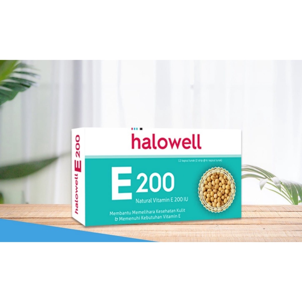 Halowell Natural Vitamin E 200