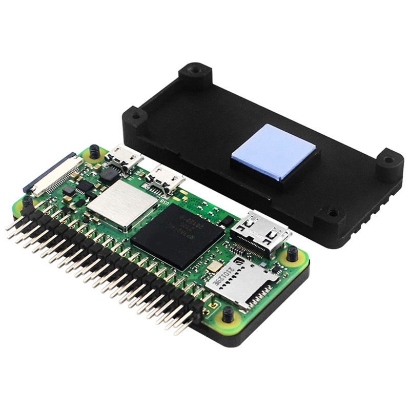 Btsg Alumunium Kuat Untuk Case for Raspberry Pi Zero2 for W Enclosure Easy Access Ports for Shell Box with 40Pin GPIO He