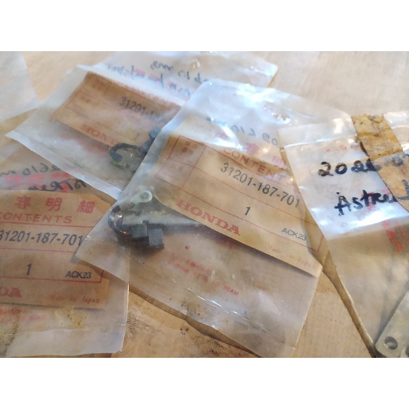 brush arang stater starter honda astrea prima star grand bulus original nos japan