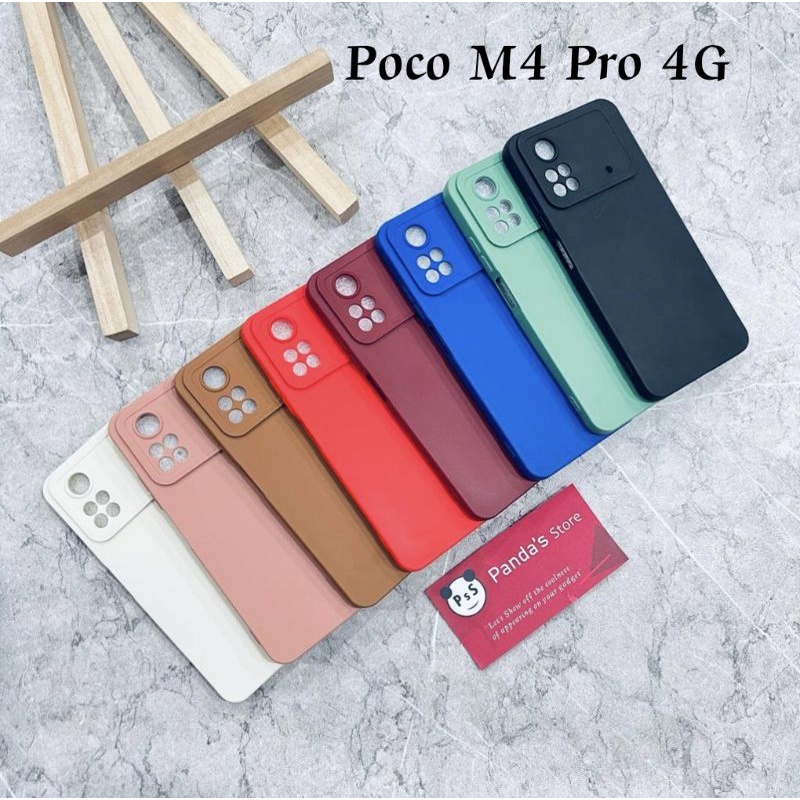 Softcase Pro Camera Poco M4 Pro Candy Case Full Color 3D Silikon TPU