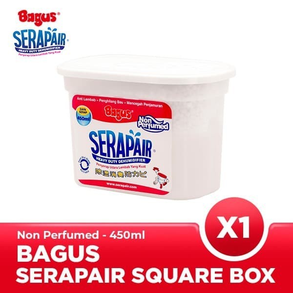 Bagus Serap Air / serapair Square Box 450 ml All Variant - Non Perfumed