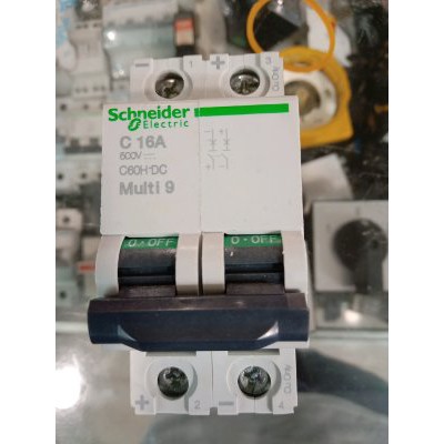 MCB DC C60H DC 2P 16A SCHNEIDER