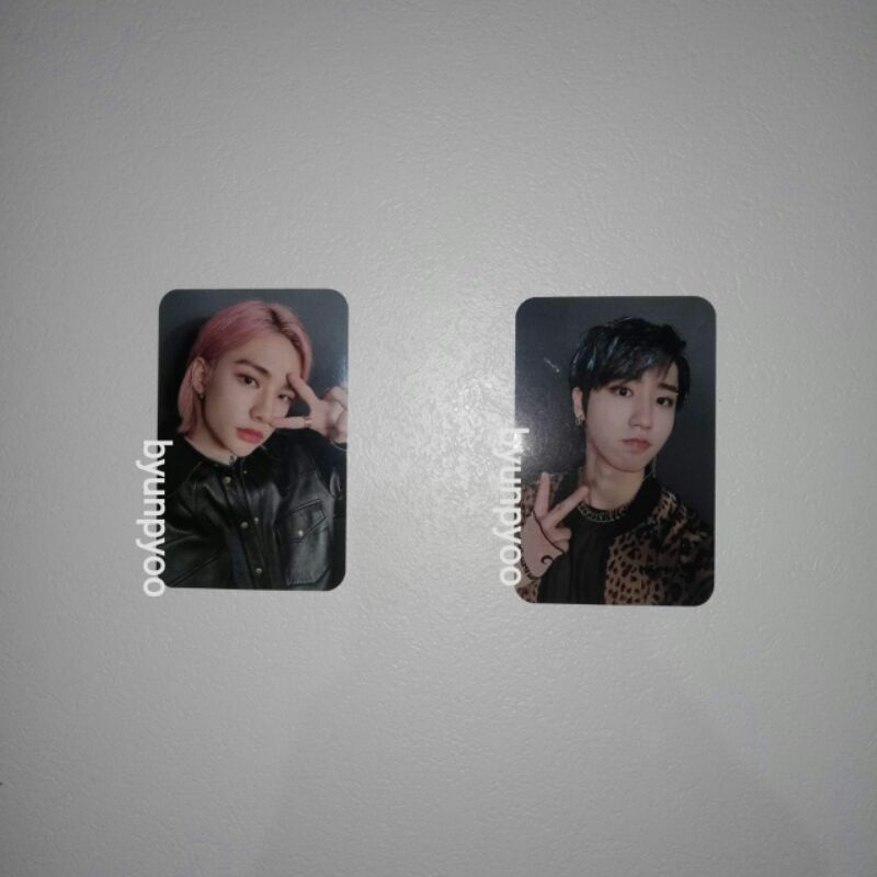 photocard pc Mecima inlife Hyunjin Han Jisung straykids bene album POB skz