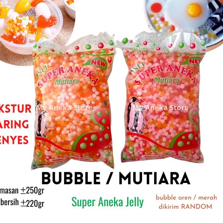 

《LVS》 Jelly Mutiara /Bubble air “super aneka jelly”