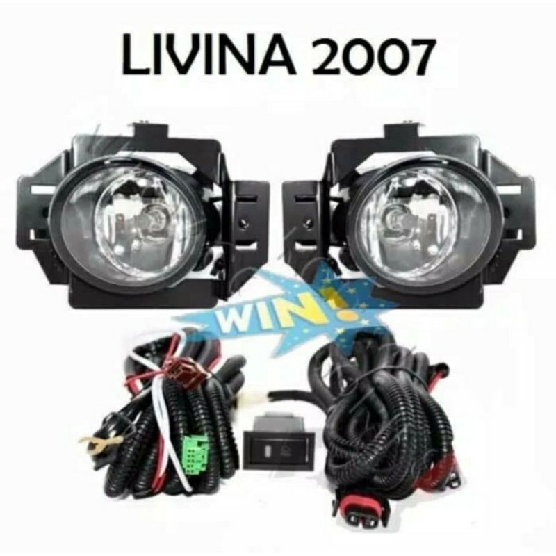 Lampu Kabut Mobil / Foglamp Mobil Nissan Livina 2007-2010