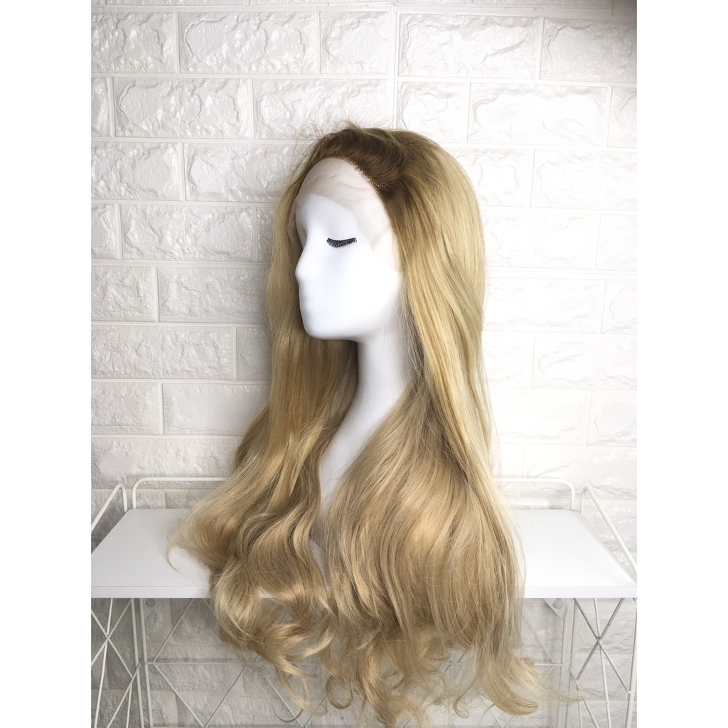 Half Lace wig Dolly Ivory - jual wig lace-wig lace murah-wig lace-half lace wig-wig half lace