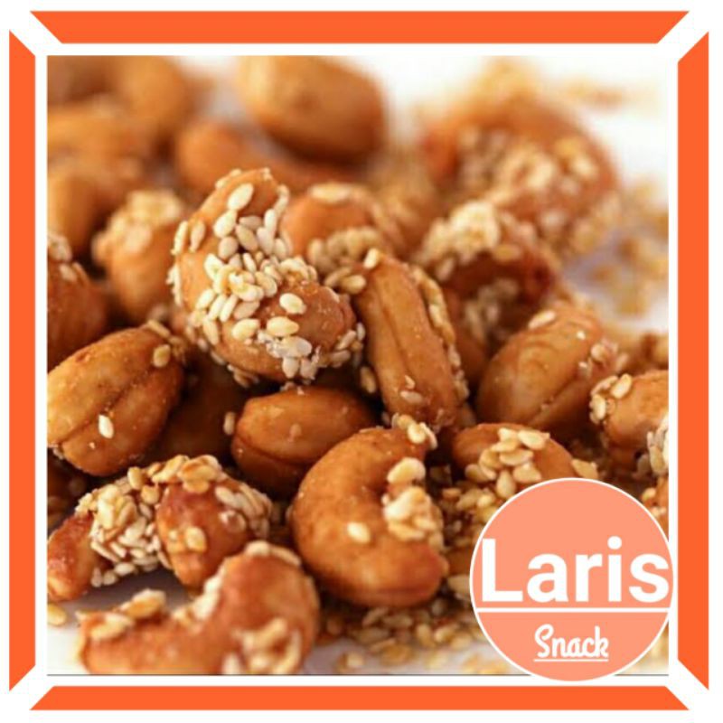

Kacang Mete Mede Wijen 200Gr Murah / Mede 4 Varian Rasa Wijen,Madu,Thailand,Krispy /LarisSnack