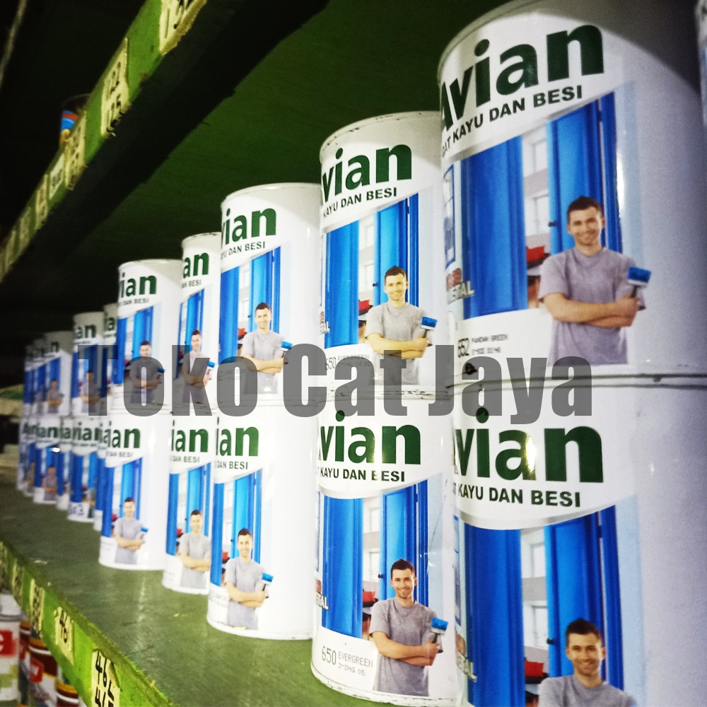 Cat AVIAN Cat Kayu Besi 1 kg / 0,9 liter