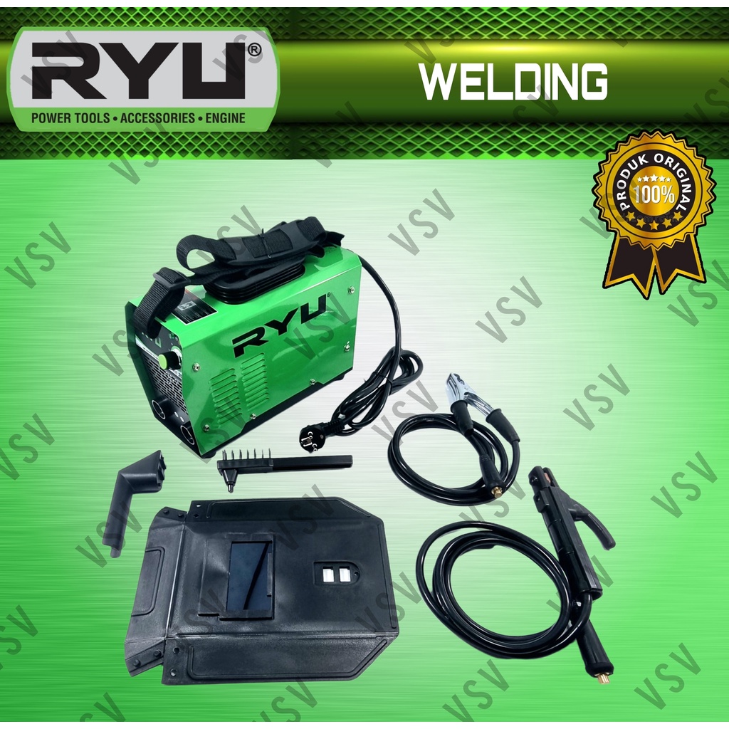 RYU RII200-1 Inverter Las IGBT 200A Mesin Travo Las Listrik Travo Welding