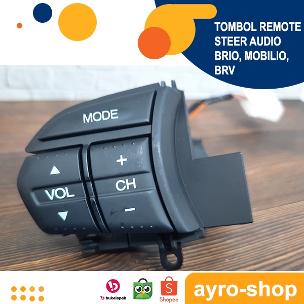 Tombol Remote Steer Audio Stir Honda Brio Mobilio BRV