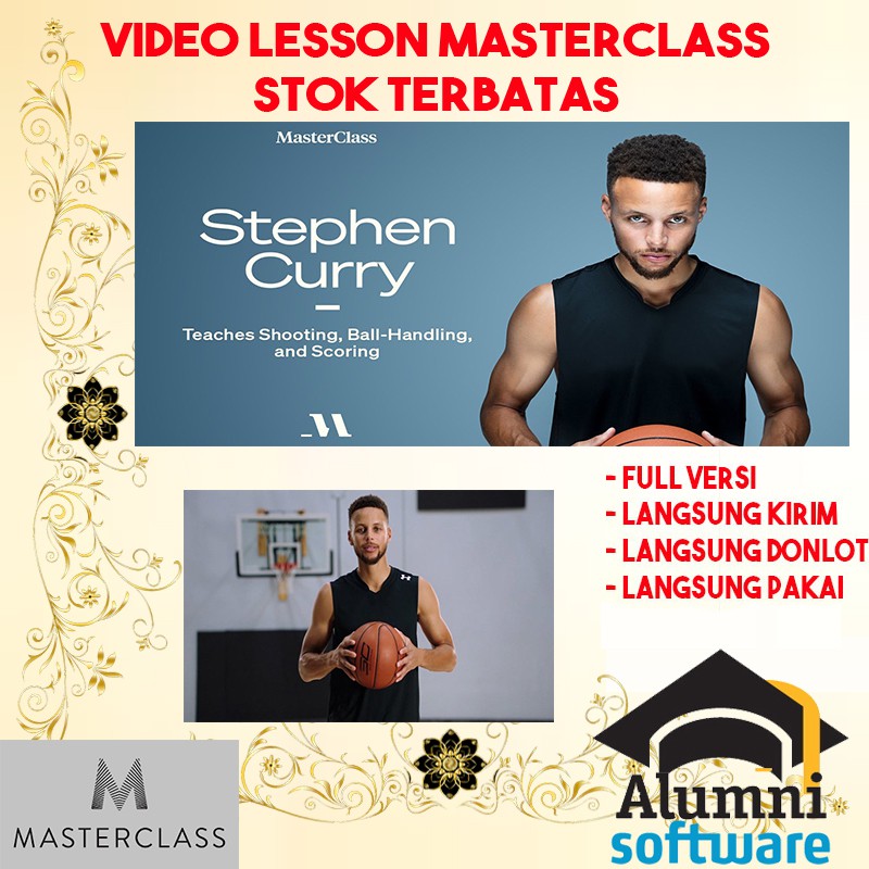 MasterClass Stephen Curry - Shooting, Ball-Handling, and Scoring