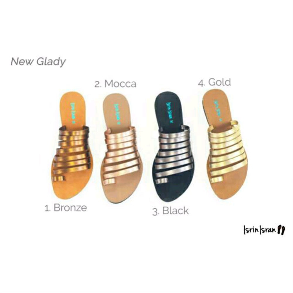 DIJUAL sandal new glady from isrin isran  Grosir