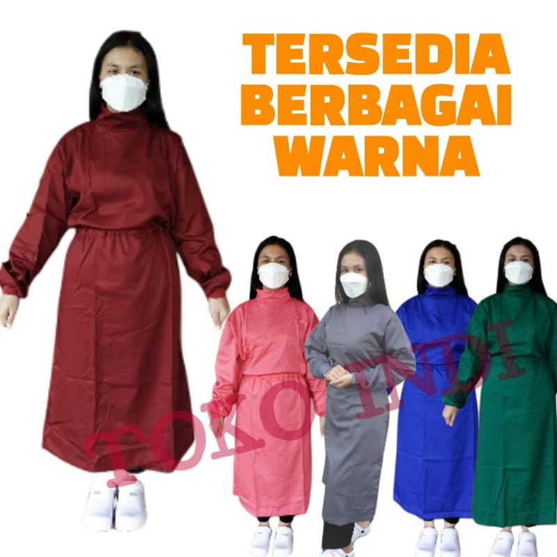 Jubah Operasi / Gaun Operasi/ Baju Bedah / Baju Oka / Surgical Gown / Gown Operasi / Baju APD