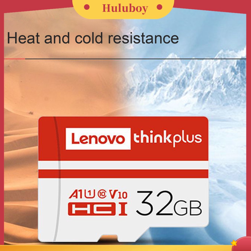 (Huluboy) Lenovo Memory Card U3 High Speed 32GB / 64GB / 128GB / 256GB / 512GB / 1TB TF / Micro-SD