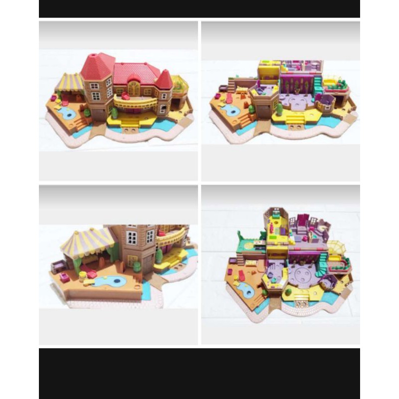 polly pocket vintage mansion